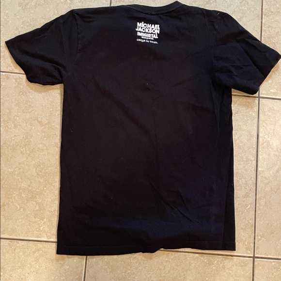 Michael Jackson Immortal World Tour Cirque de Soleil T-shirt Size Small - Picture 3 of 7